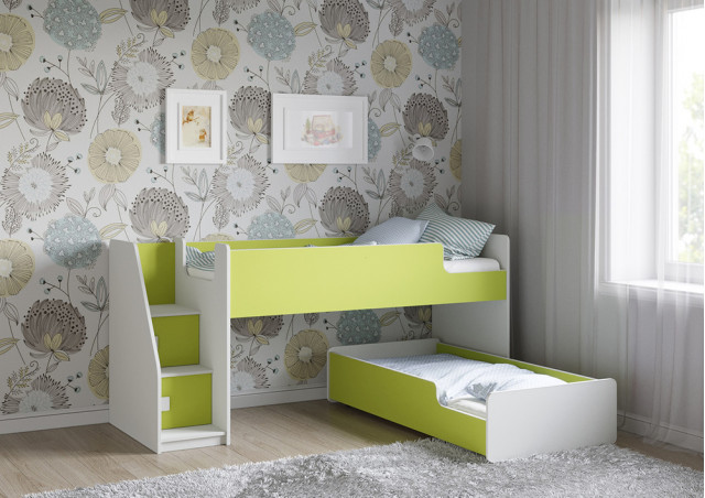 Детская выкатная кровать Легенда К402.41 в Черкесске